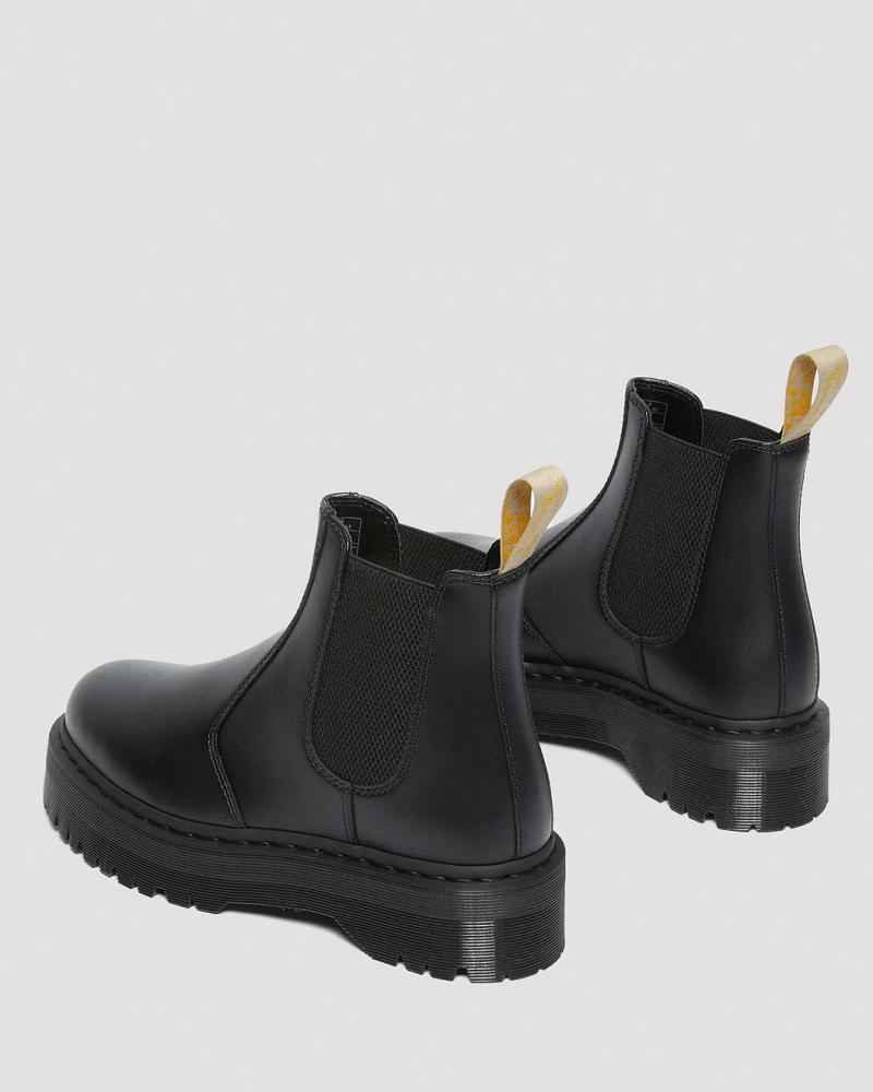 Black Women's Dr Martens Vegan 2976 Felix Platform Ankle Boots | CA 72LIS